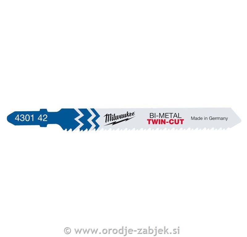 List vbodne žage 91x2.5/1,8mm- 5 kom MILWAUKEE