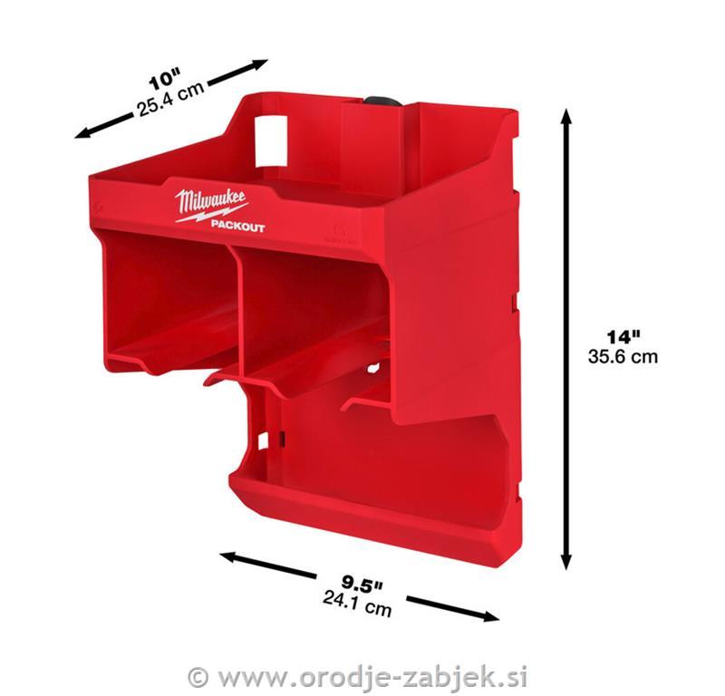 PACKOUT nosilec za vijačnike MILWAUKEE