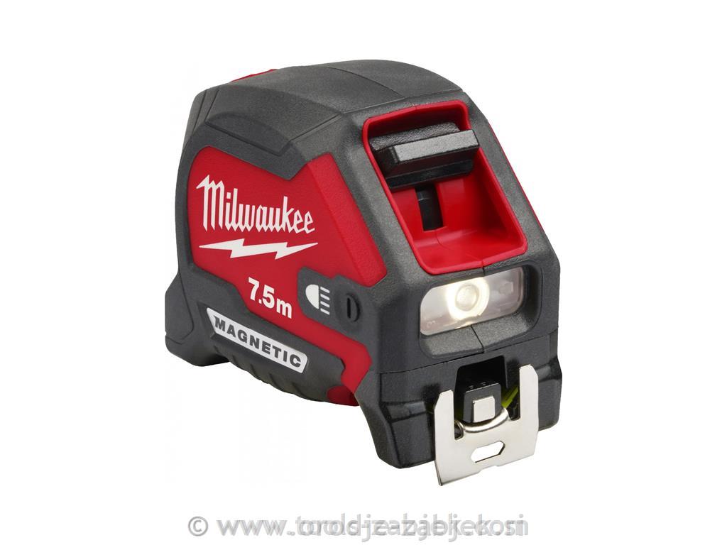 Magnetni led meter tračni 7,5 m MILWAUKEE