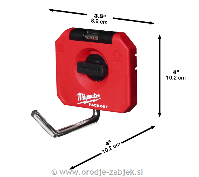 Packout™ malo enojno ravno obešalo MILWAUKEE