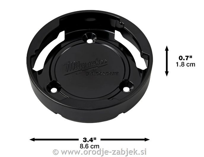 Packout montažni disk za termo posode MILWAUKEE