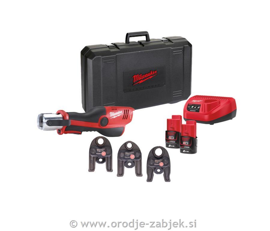 Orodje za stiskanje M12 HPT-202C TH-SET MILWAUKEE