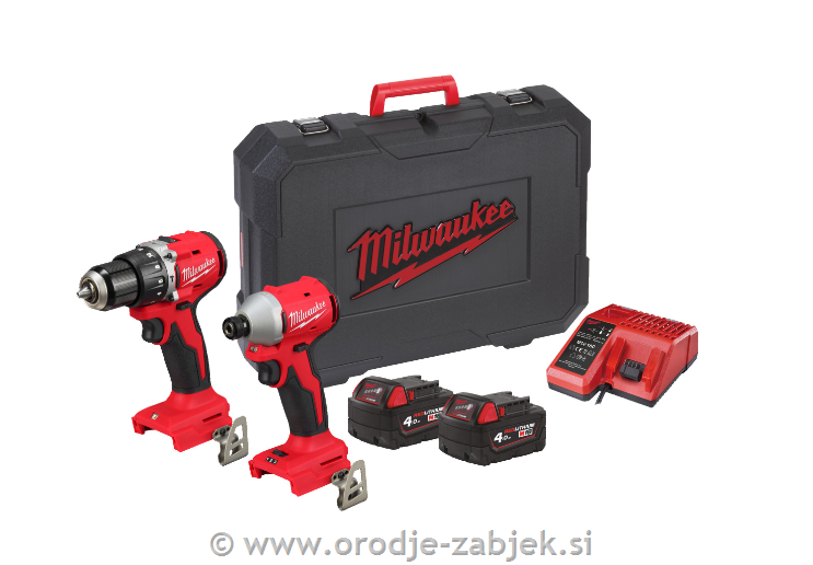 Kompaktni brezkrtačni set M18 BLCPP2A-402C MILWAUKEE