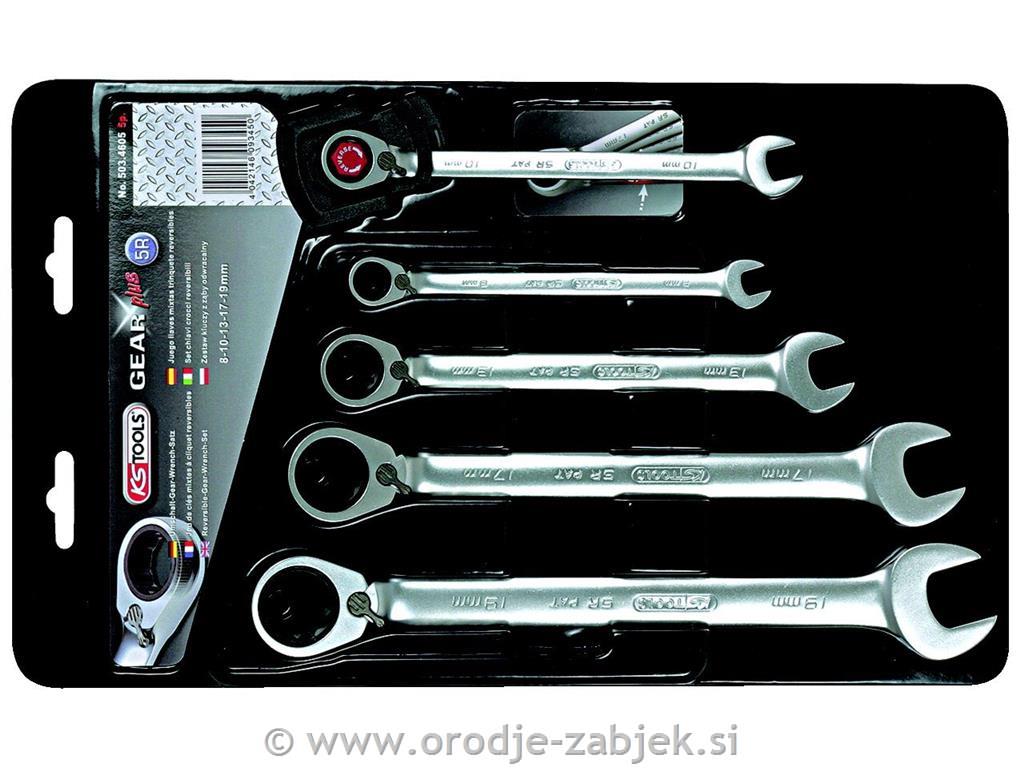 Set ključev z ragljo 8-19mm KS TOOLS