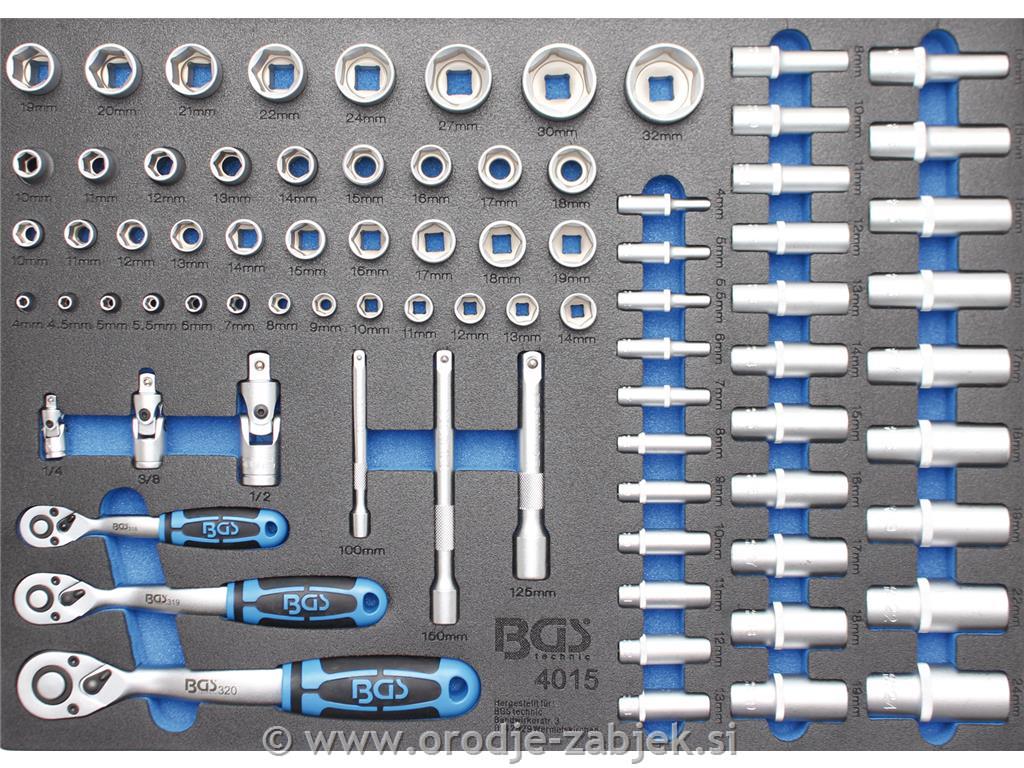 1/1 Garnitura nasadnih ključev z ragljami BGS TECHNIC