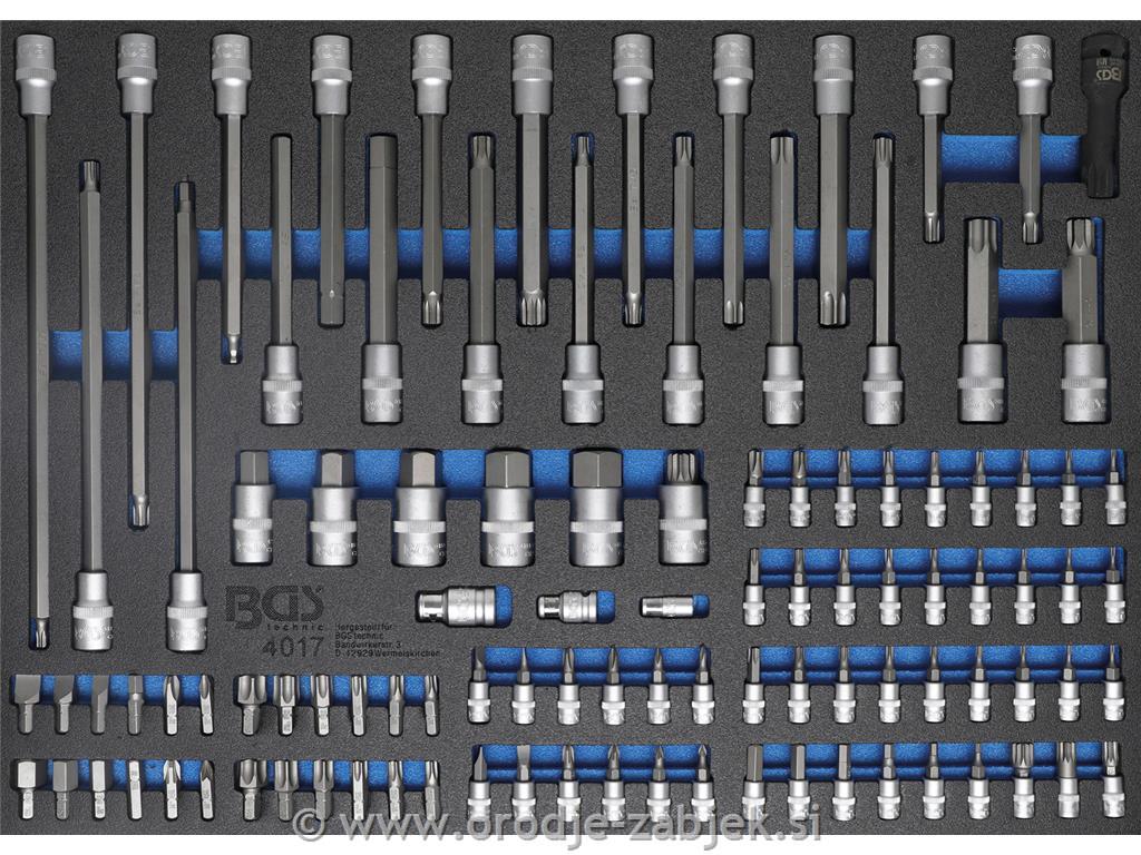 1/1 Garnitura bitnih nastavkov 104-delna BGS TECHNIC