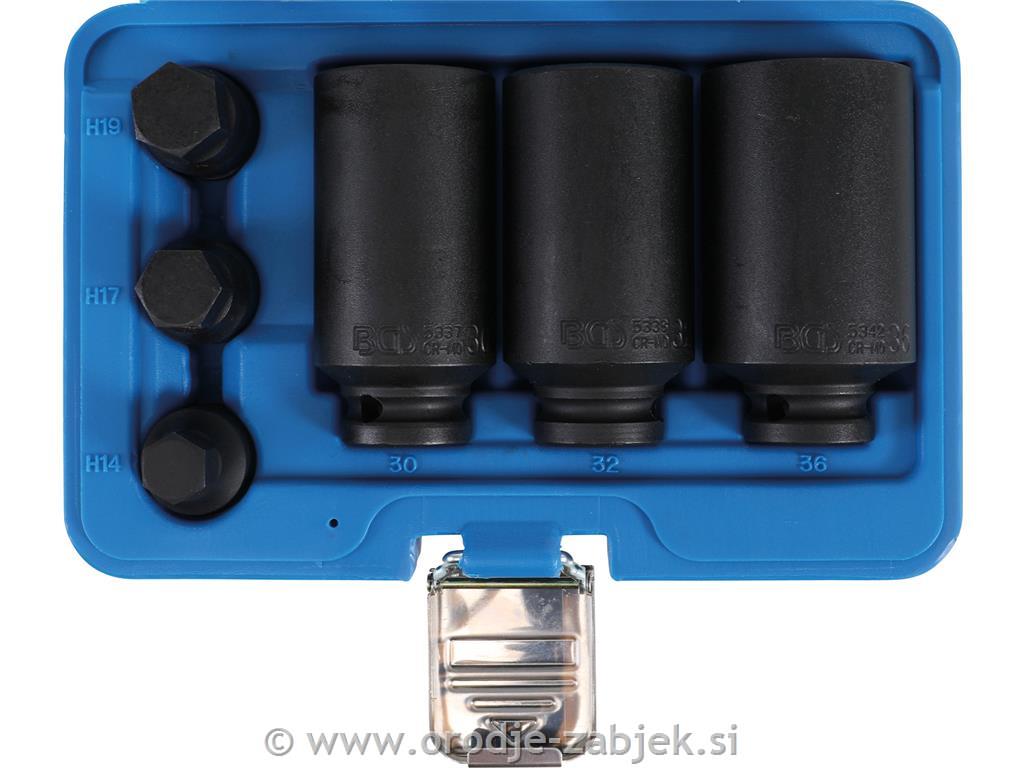 6-delni set 12 robih nasadnih ključev 1/2" BGS TECHNIC