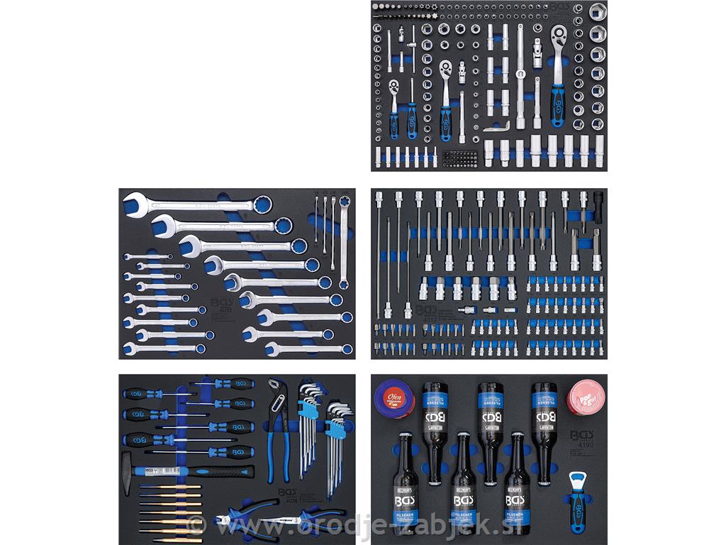 Voziček z orodjem 354-delni BGS TECHNIC