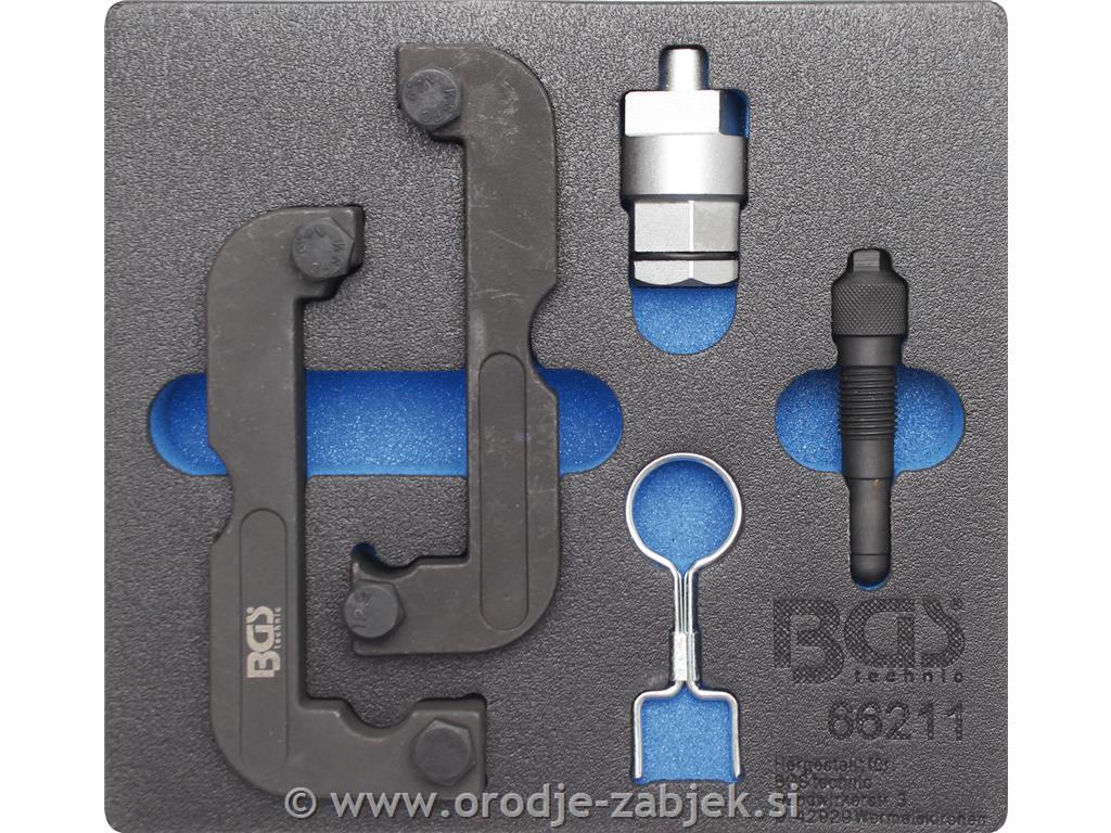 Set orodja za blokado motorja Audi 2.4, 2.8, 3.0 TFSI BGS TECHNIC