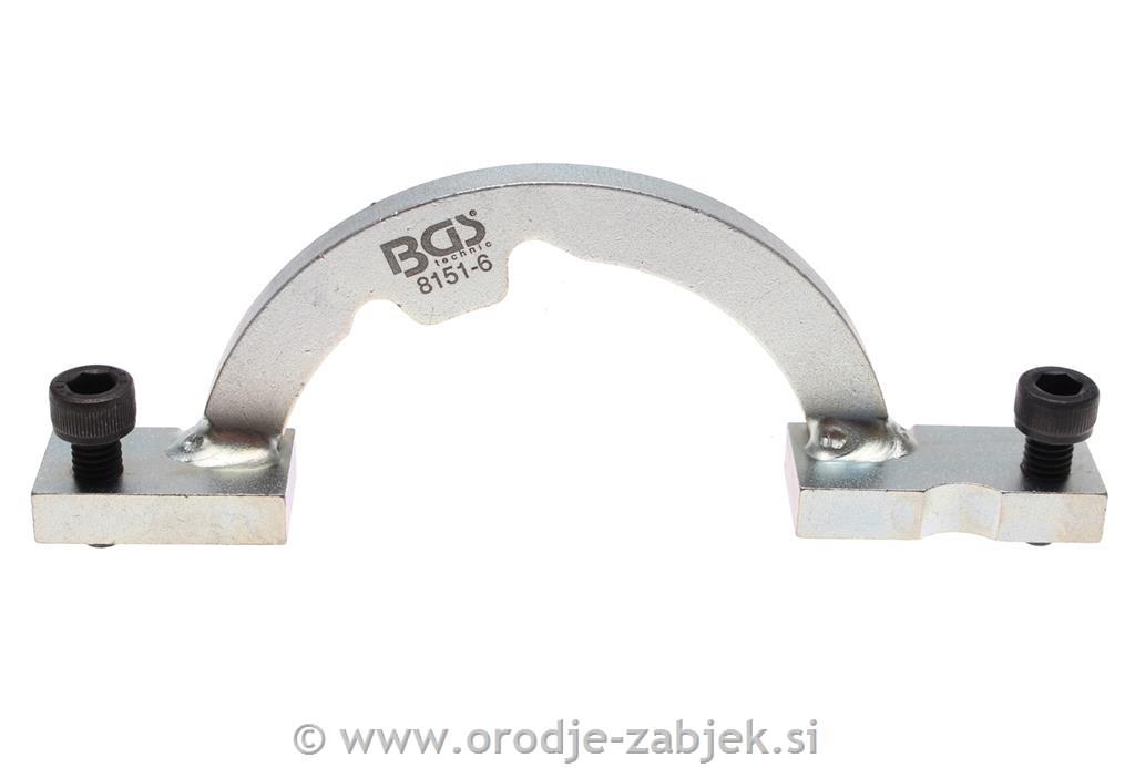 Prilagoditev ravnila za prevzemni disk za Opel / za BGS 8151 BGS TECHNIC