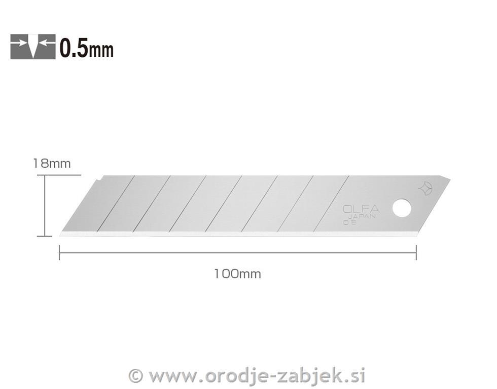 Tapetniški nož 18mm OLFA BN-L OLFA