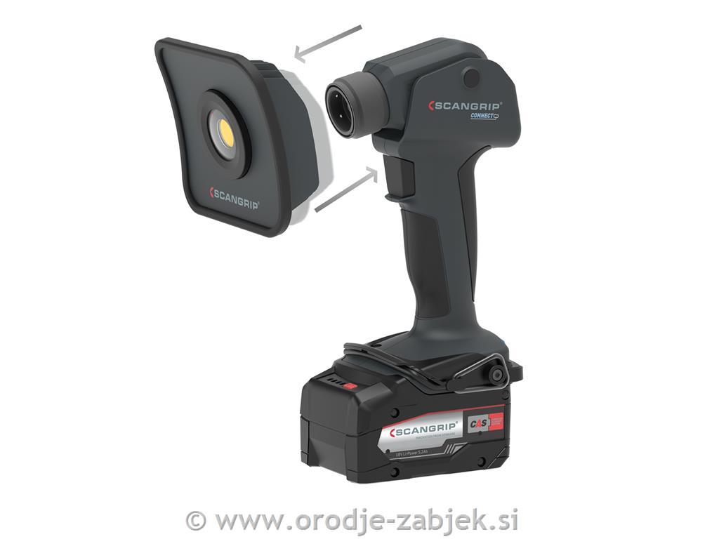 Ročni reflektor MULTILIGHT FLOOD CONNECT 1500 lumen SCANGRIP