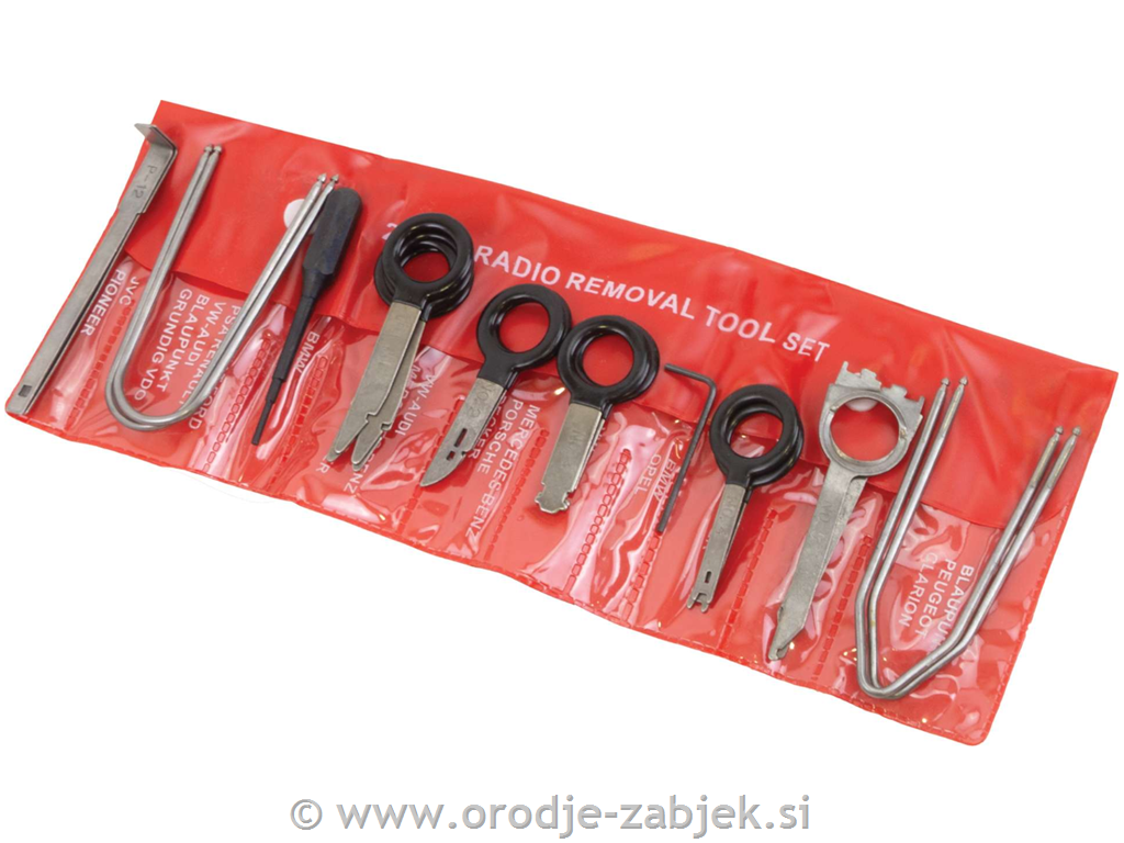 18 Piece Radio Removal Set WELZH