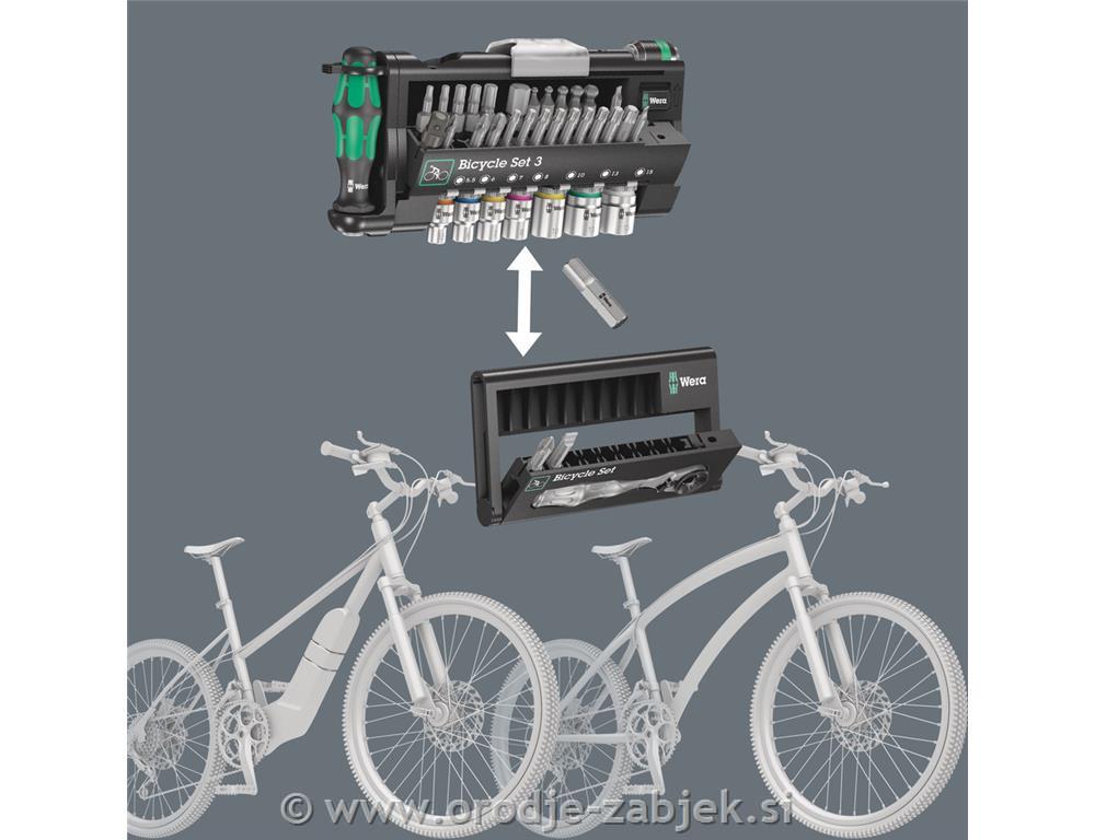 39-delni kolesarski komplet WERA