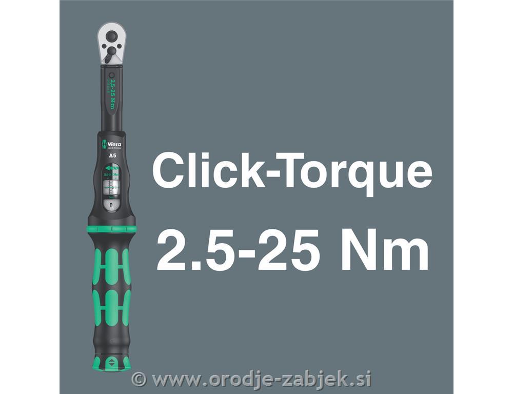 16-delni kolesarski komplet Torque 1 WERA