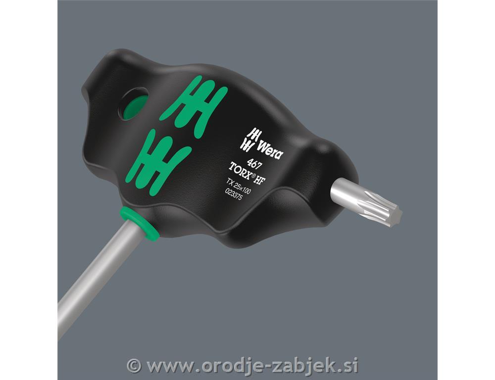 TORX® HF Set 1 izvijač T-ročaj/ izvijač s funkcijo držanja WERA