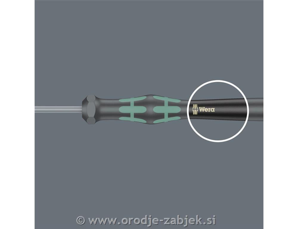 25-delni komplet izvijačev Kraftform Micro WERA