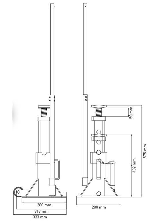 Stojka 22T WINNTEC